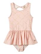 Swimsuit Erna Badedragt Badetøj Pink Wheat