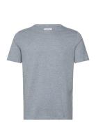 Mouliné O-Neck Tee S/Smouliné O-Neck Tee S/S Tops T-Kortærmet Skjorte ...