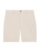 Linen Lyocell Stretch Short Bottoms Shorts Chinos Shorts Beige Calvin ...