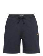 Slub Short Bottoms Shorts Sweat Shorts Navy Lyle & Scott
