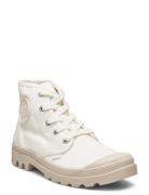 Pampa Oxford High-top Sneakers White Palladium