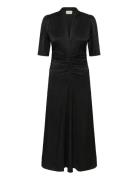 Gzbianca Dress Maxikjole Festkjole Black Gestuz