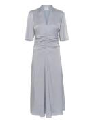 Gzbianca Dress Maxikjole Festkjole Blue Gestuz