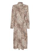 Gzmareen P Ls Dress Knælang Kjole Multi/patterned Gestuz