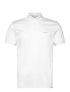 Mercerized Ss Polo Designers Polos Short-sleeved White GANT