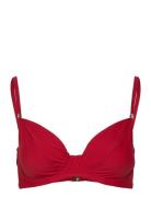 Luna Demi Uf Swimwear Bikinis Bikini Tops Wired Bikinitops Red Hunkemö...