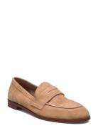 264-Thelma Velours Shoes Flat Loafers Brown Jonak Paris