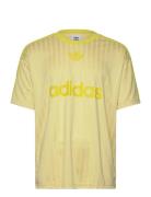 Adicolor Poly T Sport T-Kortærmet Skjorte Yellow Adidas Originals