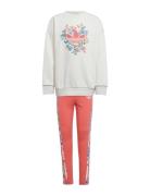 Crew Leg Set Sets Sweatsuits Multi/patterned Adidas Originals