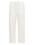 Mabarton Wide Pants Bottoms Trousers Linen Trousers White Matinique