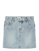 Vmbling Mr Short Rhines Denim Skirt Girl Dresses & Skirts Skirts Denim...
