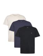 Anf Mens Knits Tops T-Kortærmet Skjorte Navy Abercrombie & Fitch