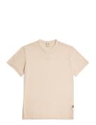 Nifous R T Tops T-Kortærmet Skjorte Cream G-Star RAW