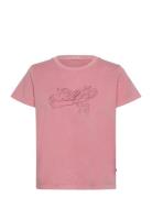 Graphic Boxy Tshirt Pinks Tops T-shirts & Tops Short-sleeved Pink Levi...