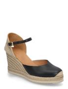 Castilla25Nto Espadrillos Med Hæl Sandal Black UNISA