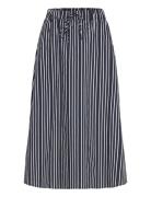 Skirt From Freequent In A Light Material With A Striped Print. The Ski...