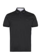 Mercerized Ss Polo Designers Polos Short-sleeved Black GANT