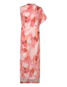 Rodebjer Alana Blurry Designers Maxi Dress Pink RODEBJER