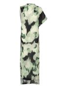 Rodebjer Alana Blurry Designers Maxi Dress Green RODEBJER