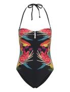 Bahamas Ii P. Badedragt Badetøj Black Desigual