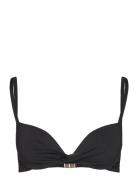 Luna Pp Swimwear Bikinis Bikini Tops Wired Bikinitops Black Hunkemölle...