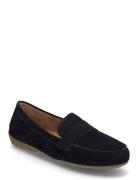 Moccasin Loafer Shoes Flat Loafers Navy Gabor