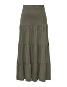 Onlmay Life Maxi Skirt Jrs Lang Nederdel Green ONLY