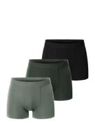 3-Pack Boxer Brief Boxershorts Khaki Green Bread & Boxers