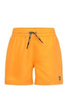 Sunproof Beach Shorts, Somero Sport Swimshorts Orange Reima