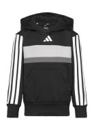 J 3S Tib Fl Hd Sport Sweatshirts & Hoodies Hoodies Black Adidas Sports...