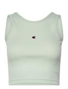 Tank Tops Crop Tops Sleeveless Crop Tops Green Champion
