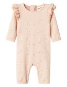 Nbffelice Ls Uv Long Swimsuit Lil Langærmet Body Pink Lil'Atelier