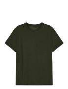 Terry Tee Tops T-Kortærmet Skjorte Khaki Green Bread & Boxers