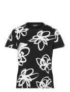 Colorado Tops T-shirts & Tops Short-sleeved Black Desigual