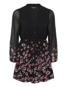 Basilea Kort Kjole Black Desigual