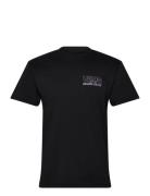 Shop Front Ss Tops T-Kortærmet Skjorte Black VANS