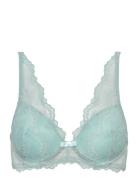 Tanya Bra Fill Lingerie Bras & Tops Full Cup Bras Blue Missya