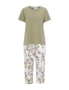Pyjamas Pyjamas Nattøj Green Damella Of Sweden