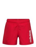 Ess L Clx Short Sport Swimshorts Red Adidas Sportswear