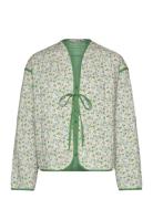 Kamela Jacket Outerwear Jackets Light-summer Jacket Green A-View