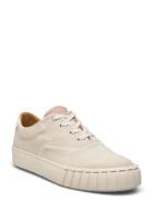 Kim U Chocolate Low-top Sneakers Beige Sneaky Steve