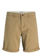Jpstmarco Erik Chino Short Mid Bottoms Shorts Chinos Shorts Beige Jack...