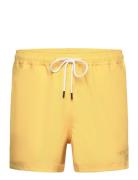 Stretch Swimshorts - Grs/Vegan Badeshorts Yellow Knowledge Cotton Appa...