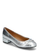 Biacindy Ballet Flat Faux Leather Ballerinasko Ballerinaer Silver Bian...