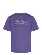 T-Shirt Sport T-Kortærmet Skjorte Purple EA7