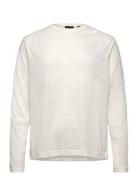 Slub Ls T-Shirt Tops T-Langærmet Skjorte White Daily Paper