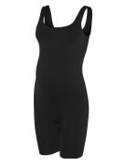 Mlheal Sl Seamless Playsuit Noos Bottoms Jumpsuits Black Mamalicious
