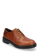 Dean Shoes Business Derby Shoes Brown Camper