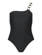 Capri Swimsuit Badedragt Badetøj Black Missya