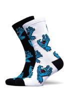 Multi Hand Sock  Sokker Strømper Multi/patterned Santa Cruz